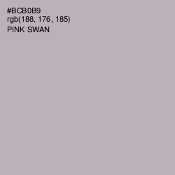 #BCB0B9 - Pink Swan Color Image